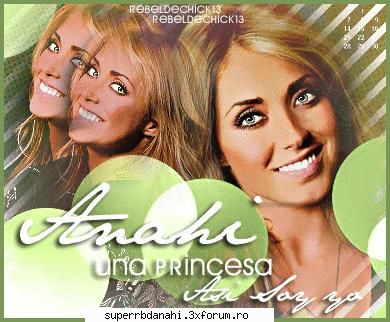 Bannere cu Anahi - ***dulce-4ever*** - Anahi