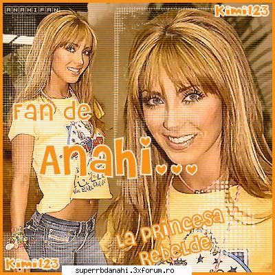 Bannere cu Anahi - ***dulce-4ever*** - Anahi