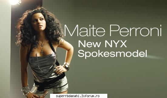 NYX Cosmetics - Poze cu Mayte pt firma de cosmetice NYX - Maite