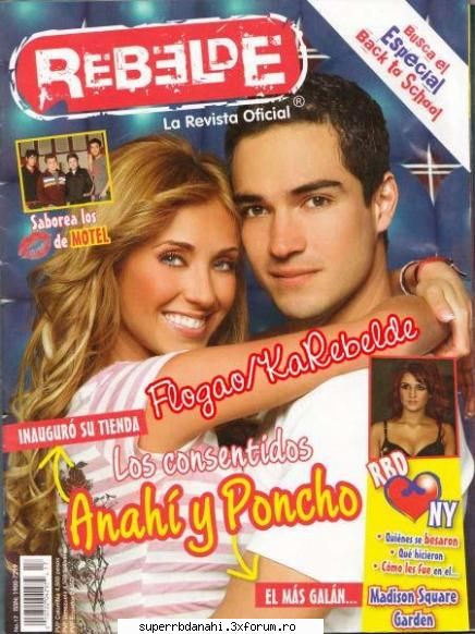 Poze cu Anahi si Poncho - ***Winnie-Any*** - Tramaudas X los A