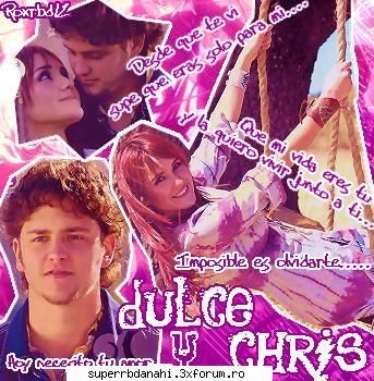 Poze dul y chris - anahi_dulce_RBD - Las vondys